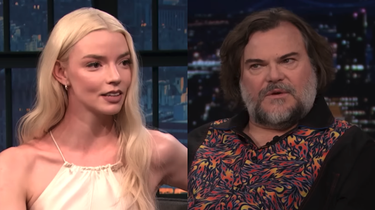 ‘Ik heb Zendaya niet topless getekend!’ Zie hoe Anya Taylor-Joy zich schaamt nadat ze Super Mario heeft geschilderd met Jack Black opzij