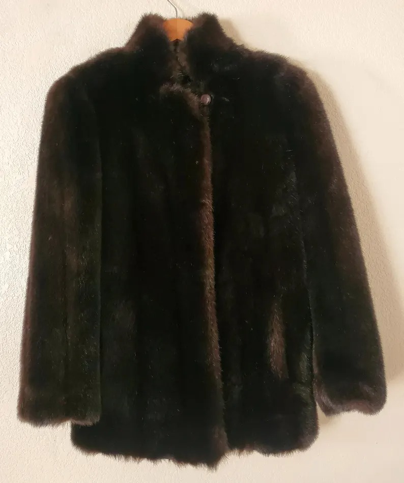 Vintage, Hillmoor Faux Fur Coat