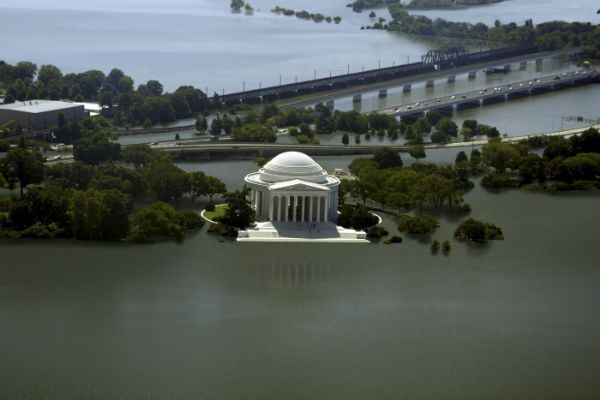 What U.S. cities will look like if sea levels rise 12 feet