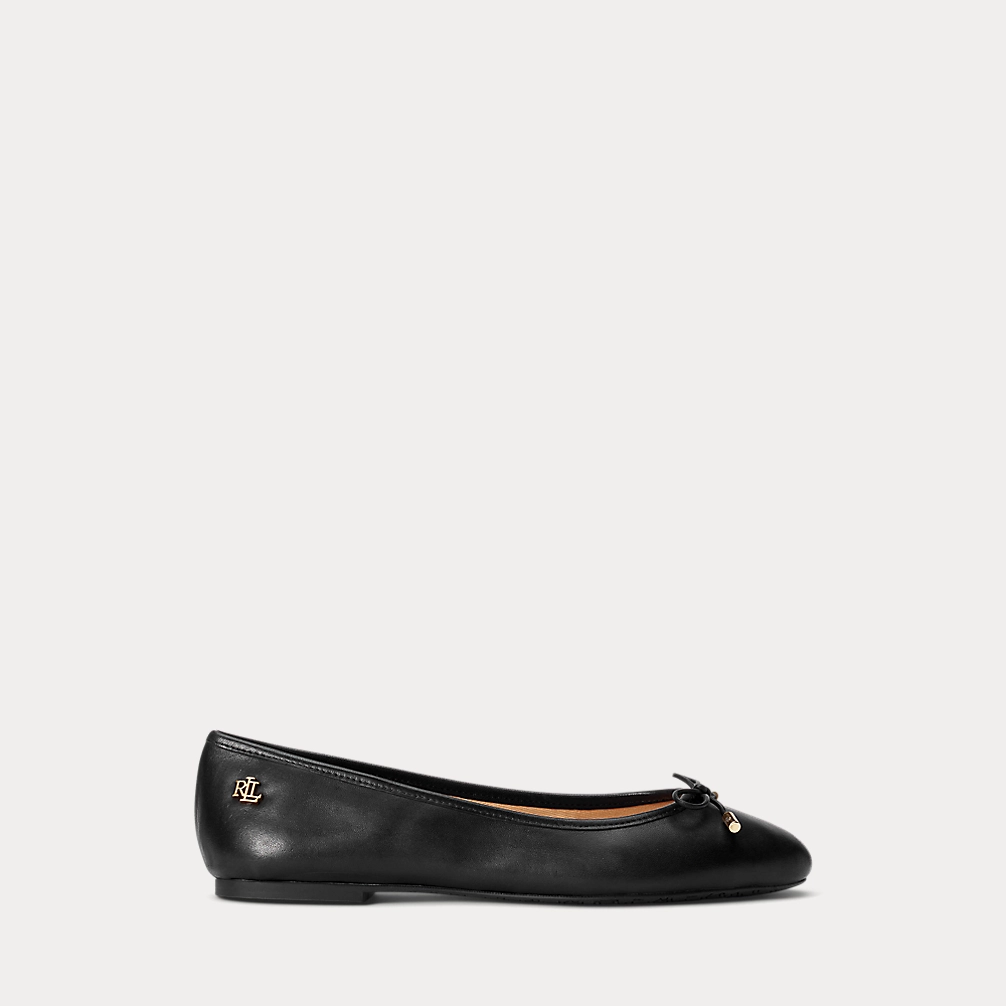Jayna Nappa Leather Flat