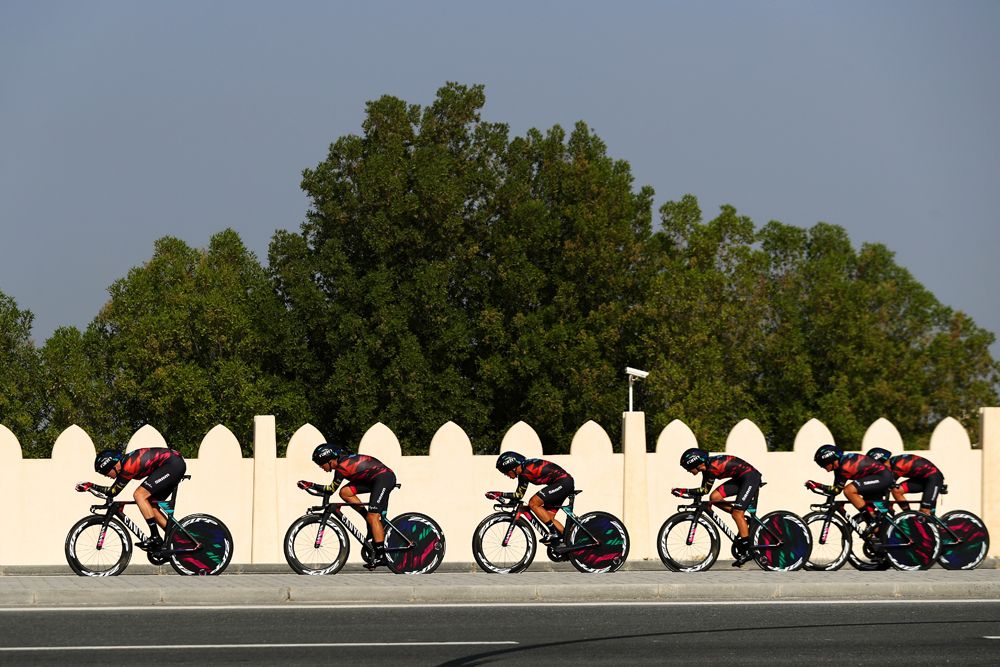 Canyon SRAM in the women's TTT
