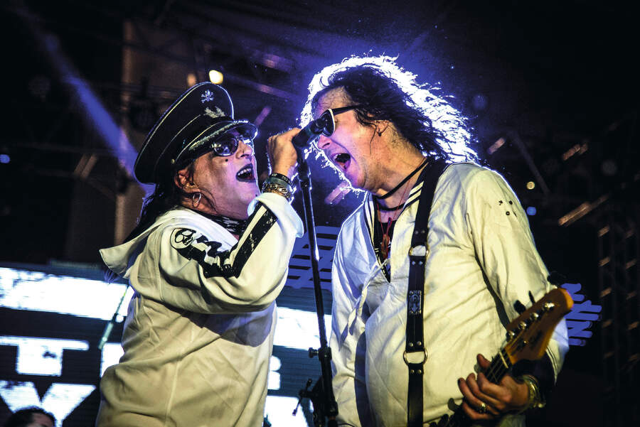 Faster Pussycat at the Monsters Of Rock Cruise 2015 on board the MSC Divina