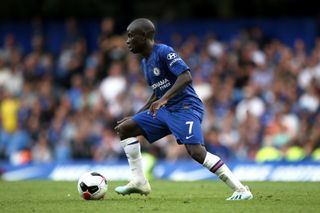 N'Golo Kante is an energetic presence in Chelsea's midfield
