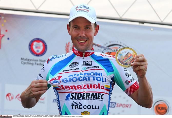 Stage 6 winner Kenny Van Hummel