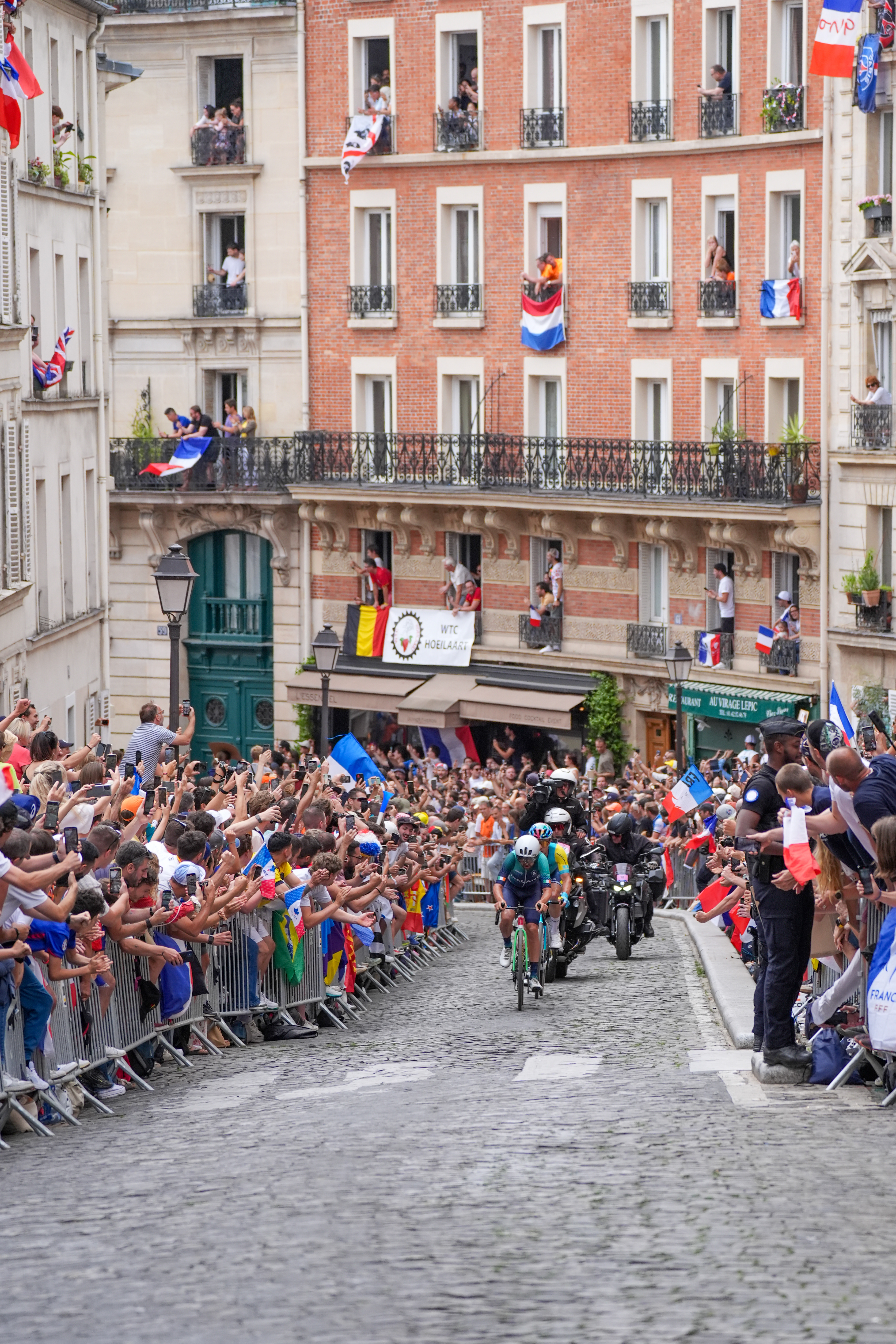 Remco Evenepoel at the Paris Olympics