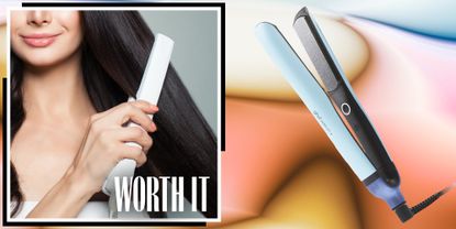 Limited edition ghd platinum+ straightener brushed in alluring