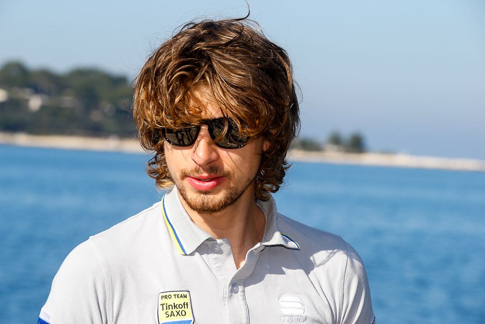Peter Sagan at the Tinkoff-Saxo camp in Poreč, Croatia.