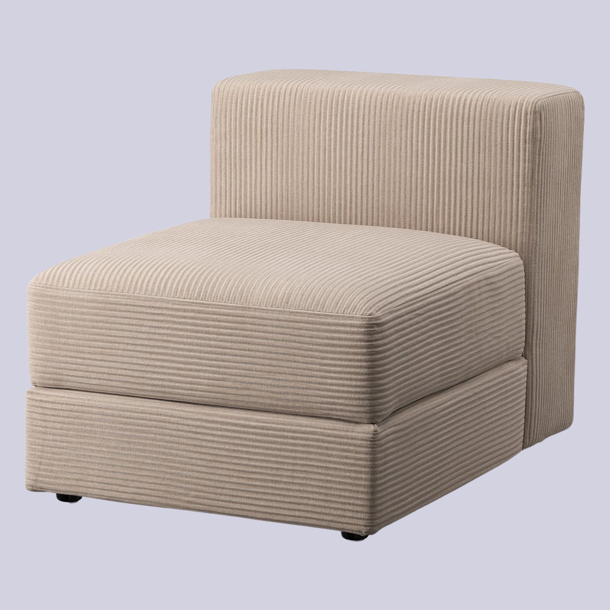 IKEA, J&amp;Auml;ttebo 1-Seat Module With Storage in Samsala Grey-Beige