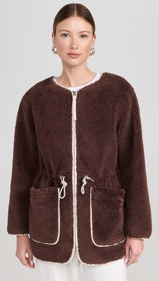 Varley Angelina Sherpa Coat