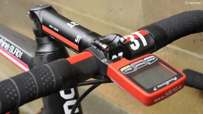 3T's carbon Ergonova Team bars support an SRM Power Control 7