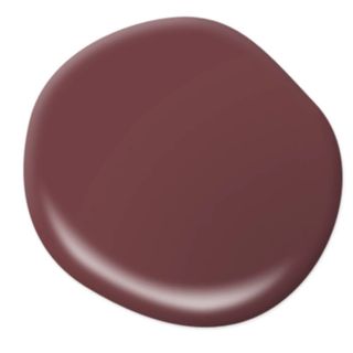 A burgundy color swatch