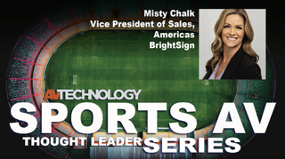 Misty Chalk, Vice President of Sales, Americas at BrightSign