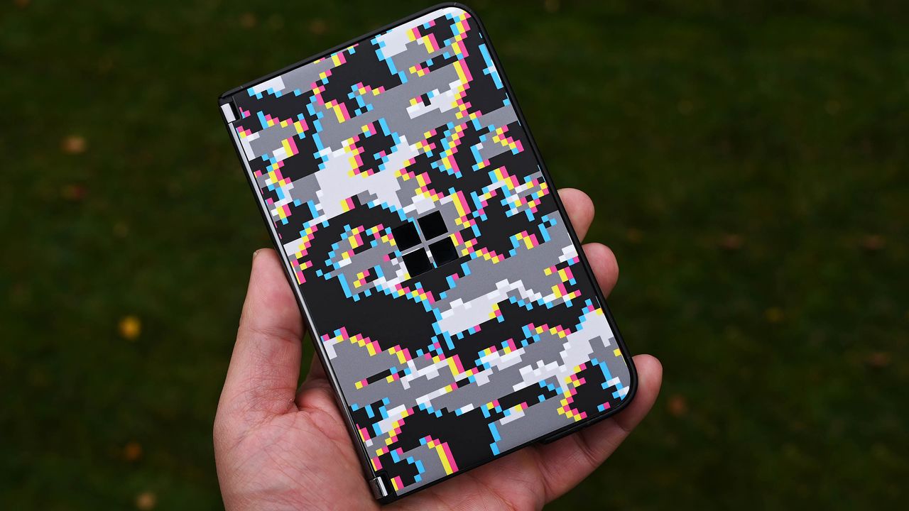Dbrand camo for Surface Duo 2