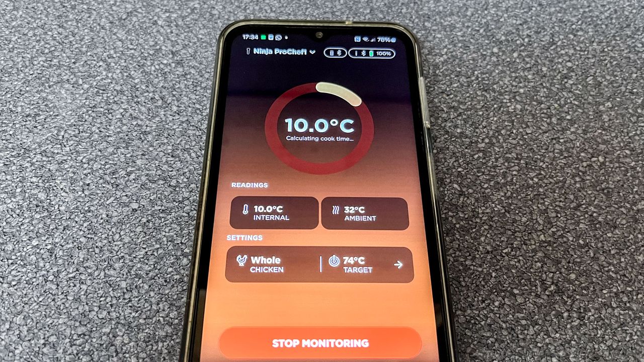 Ninja Pro Chef wireless meat thermometer
