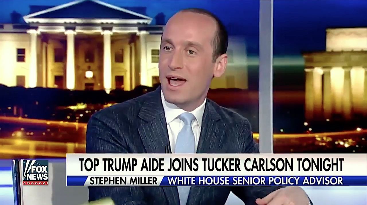 Stephen Miller praises Trump&amp;#039;s oratory