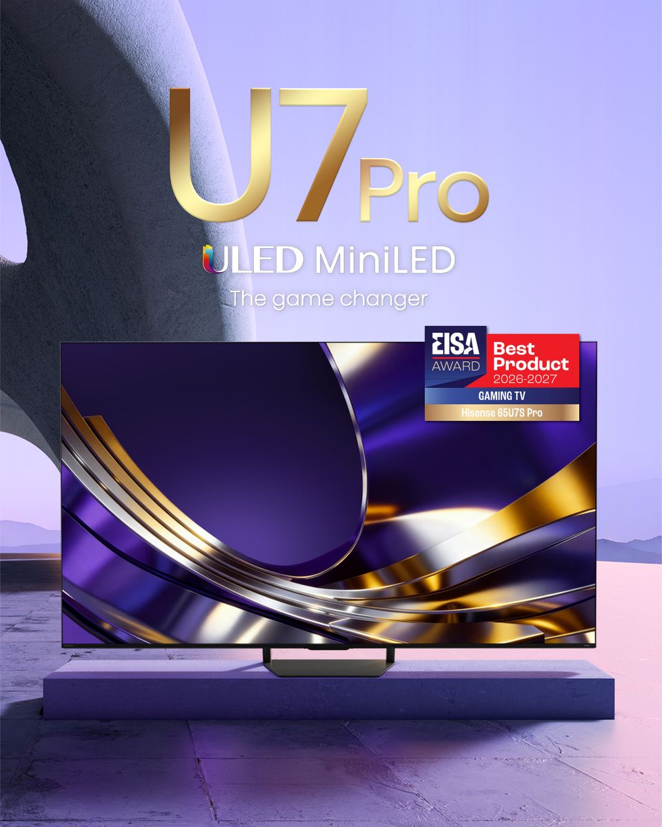 Hisense tv met EISA Award