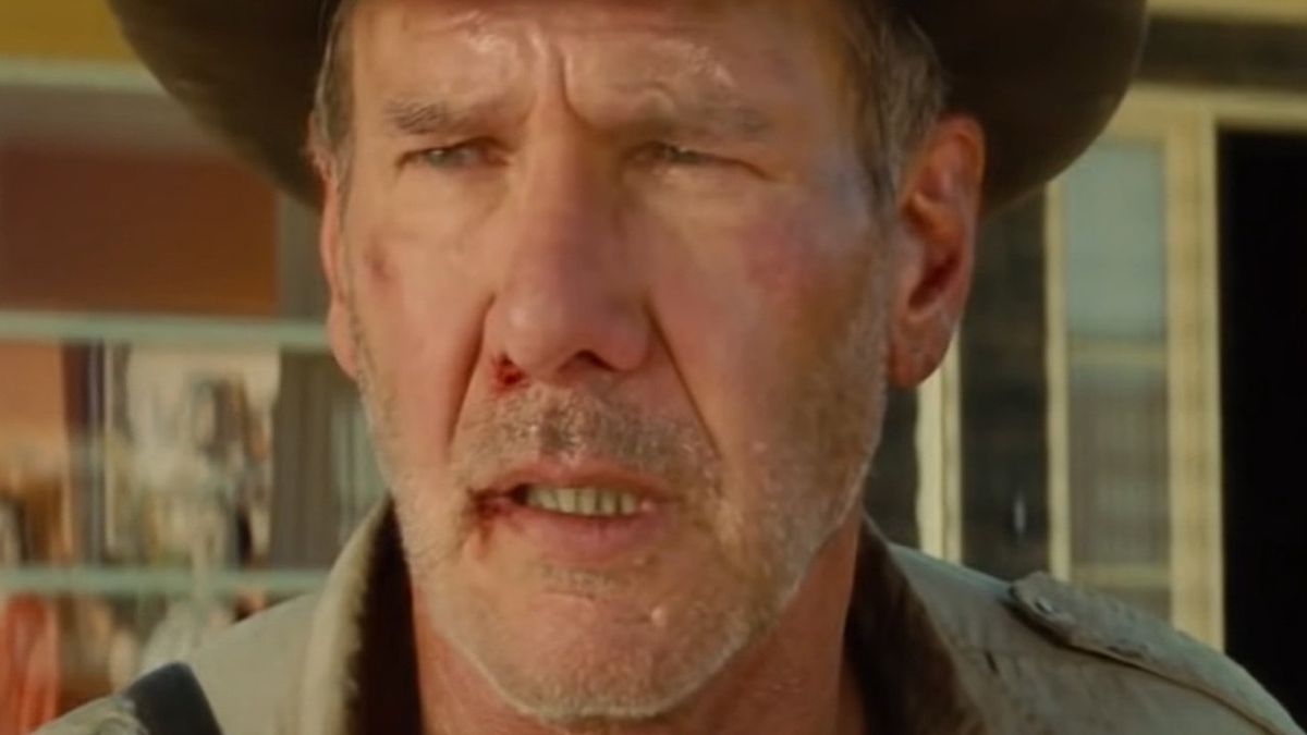 Harrison Ford up close