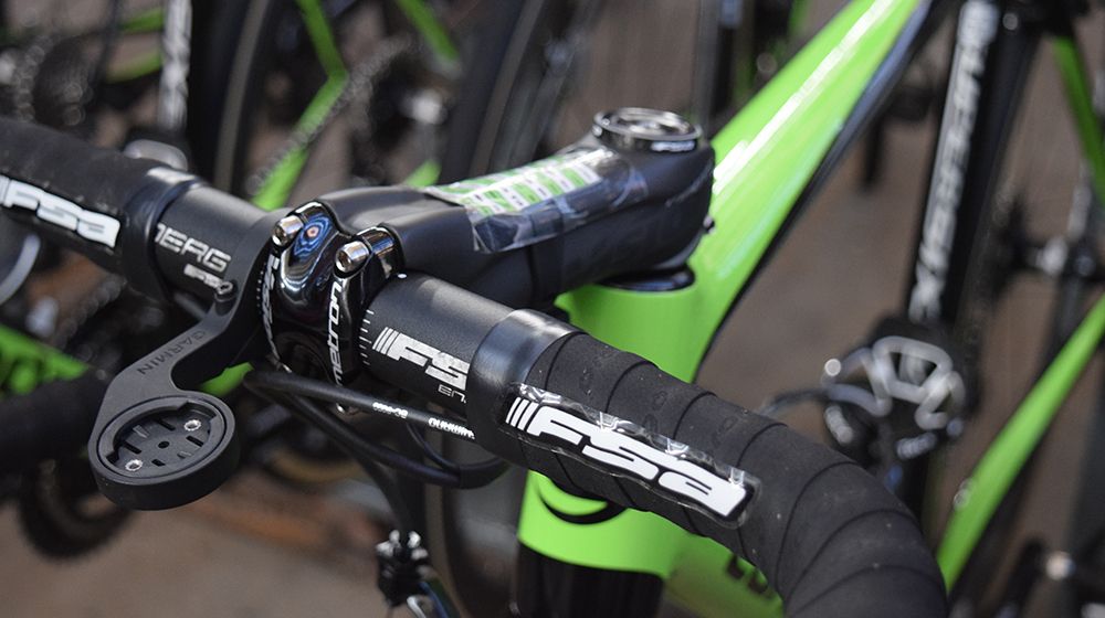 Omloop winner Michael Valgren as well as podium finisher Sep Vanmarcke raced with FSA Energy alloy handlebars