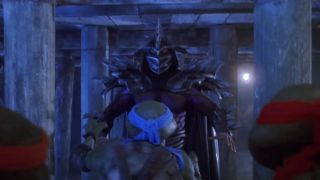 Kevin Nash (as Super Shredder) in Teenage Mutant Ninja Turtles II: The Secret of the Ooze