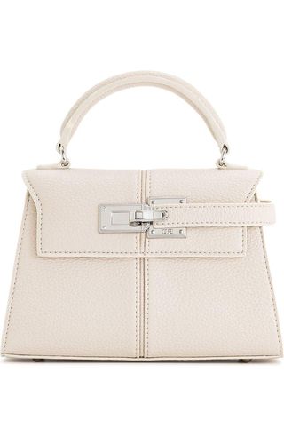 Elise Faux Leather Top Handle Bag