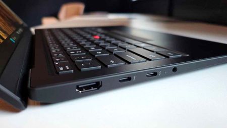 Image of the Lenovo ThinkPad X1 Carbon (Gen 14) Aura Edition.