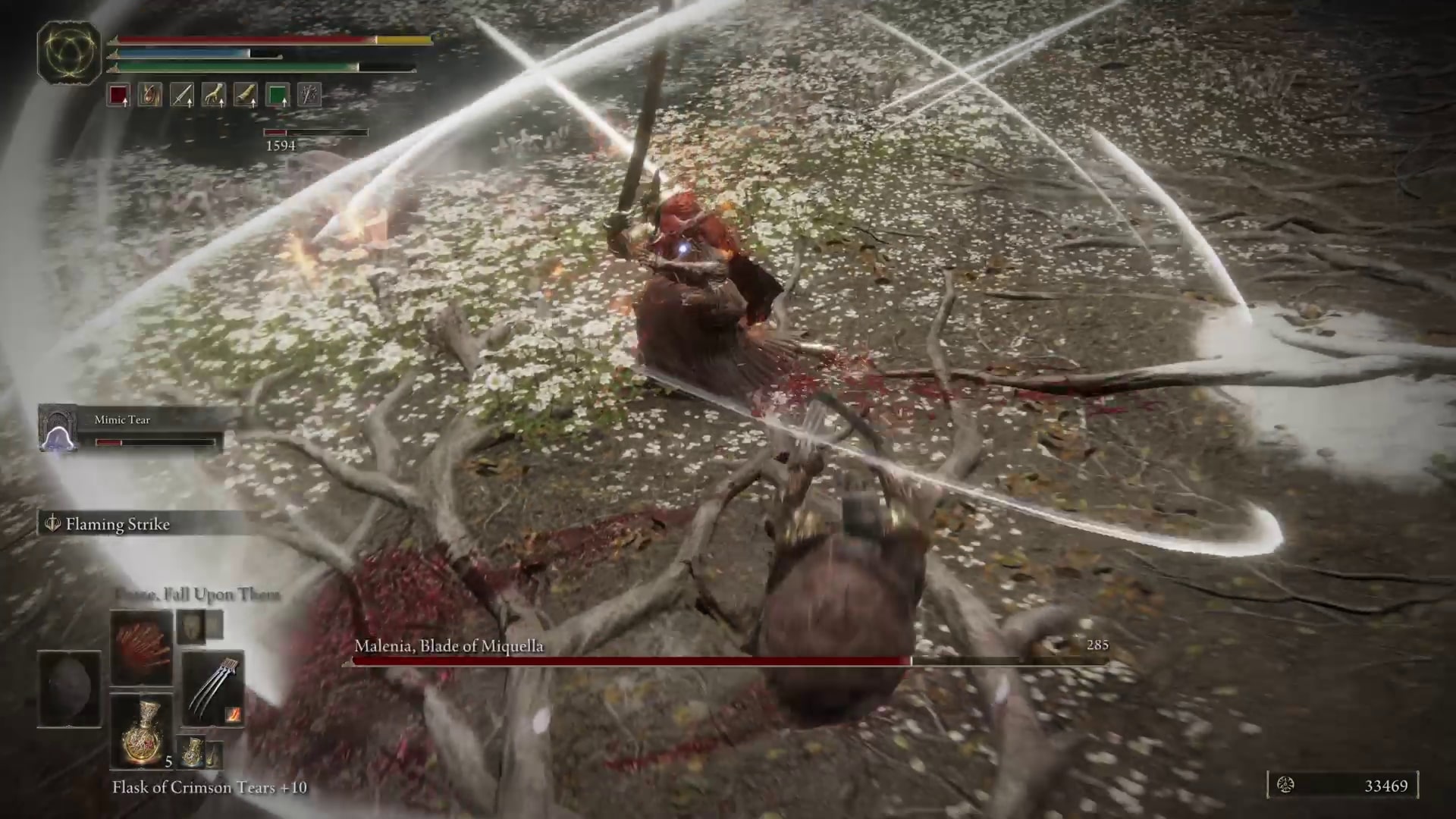 Elden Ring Malenia boss fight blade miquella goddess rot cheese