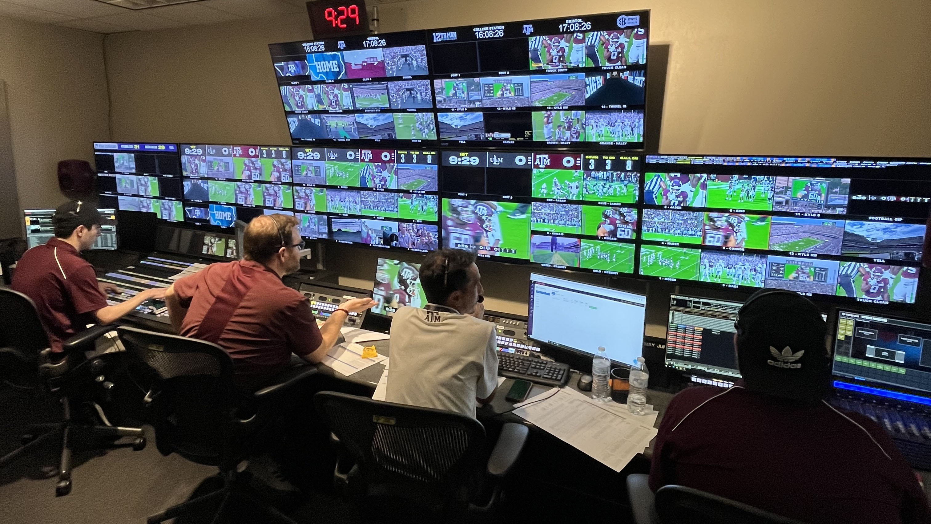 The new Texas A&amp;M control room and sideline cameras for 2025.