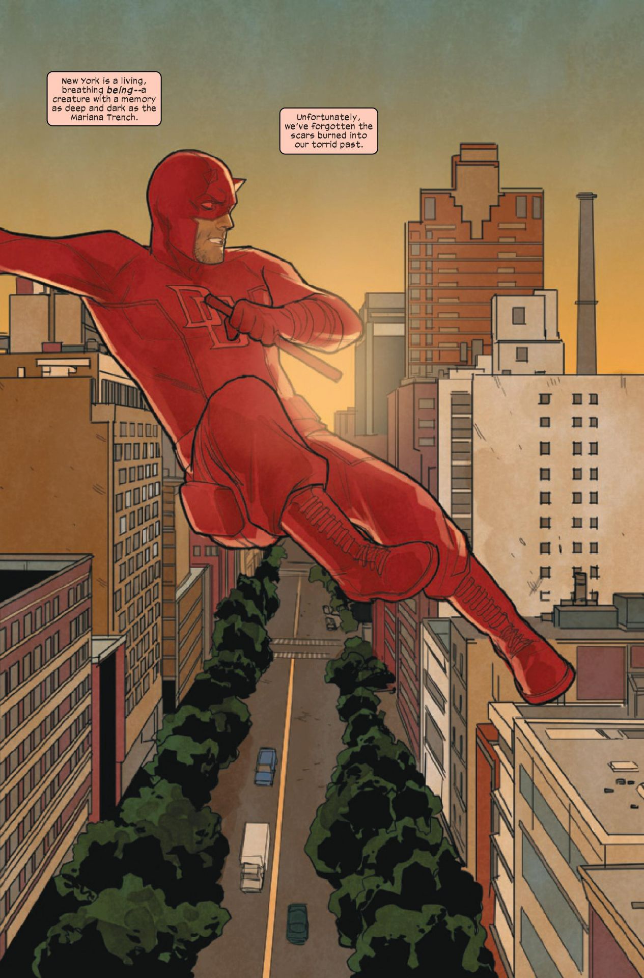 Pages from Daredevil &amp; Echo #1.