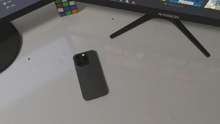3D image of iPhone Pro made in Blender