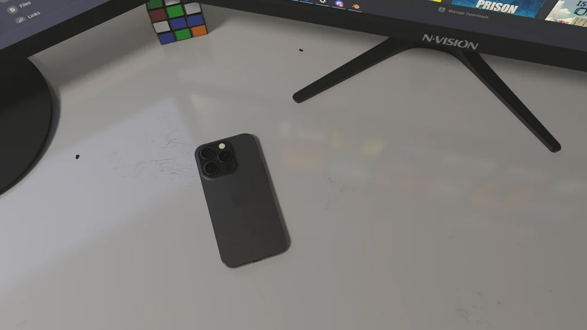 3D image of iPhone Pro made in Blender