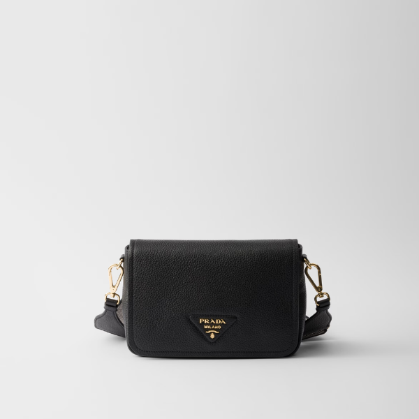 A Prada leather crossbody bag