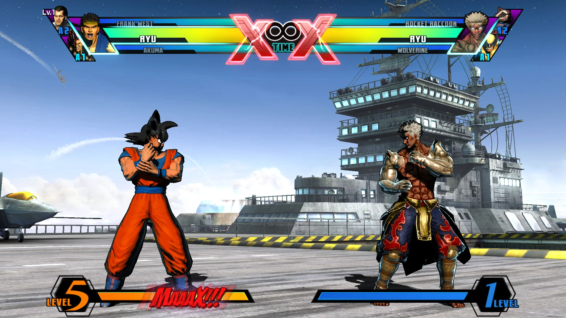 گُکو ماد شده در Ultimate Marvel vs Capcom 3.