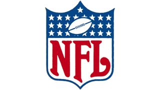 NFL logo with no stripes, used in the 1960s and 1970s