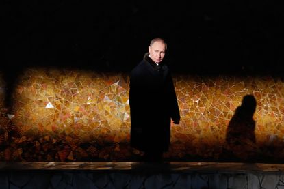 Vladimir Putin in Volgograd