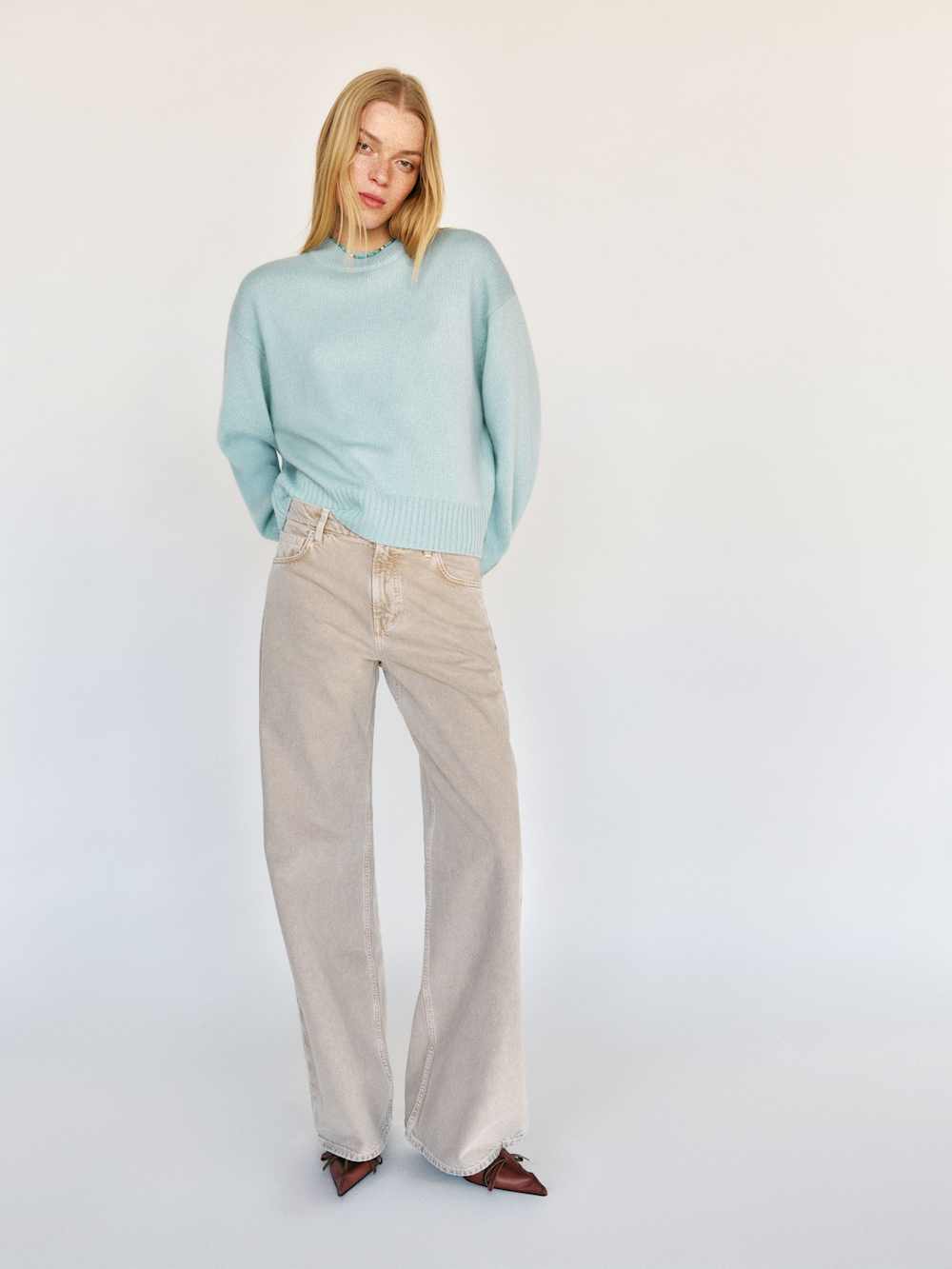 Cove Cashmere Oversized Crew