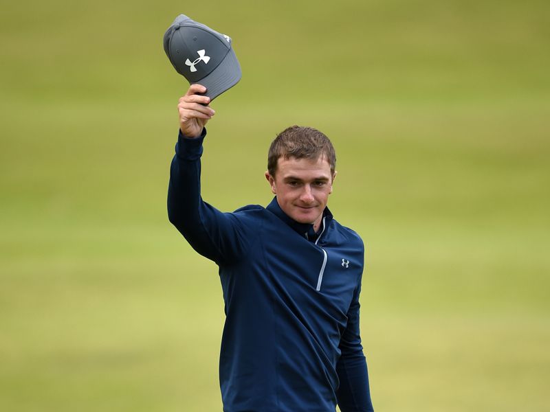 Paul Dunne co-leader at St Andrews