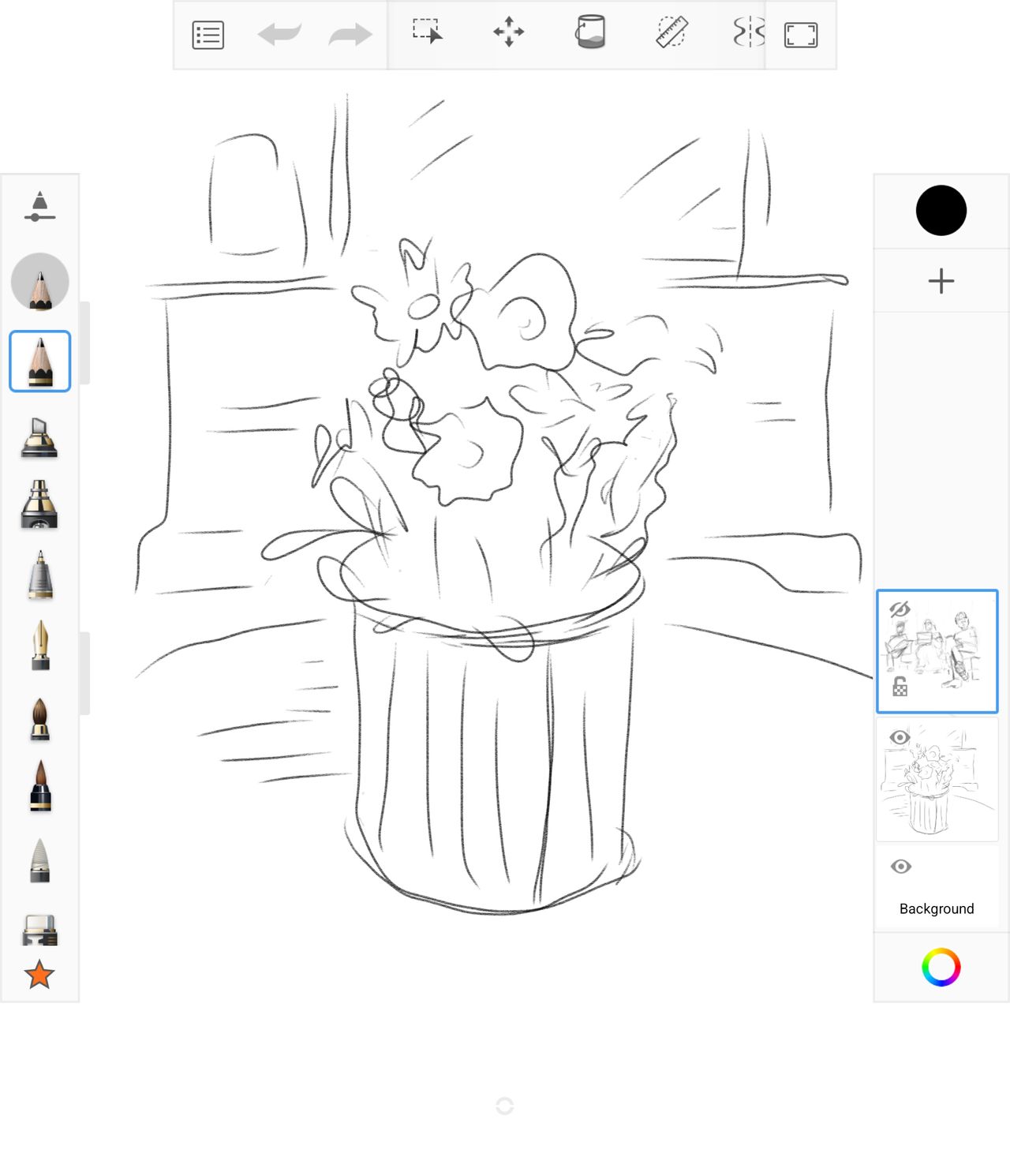 Samsung Galaxy Z Fold 6 Drawing