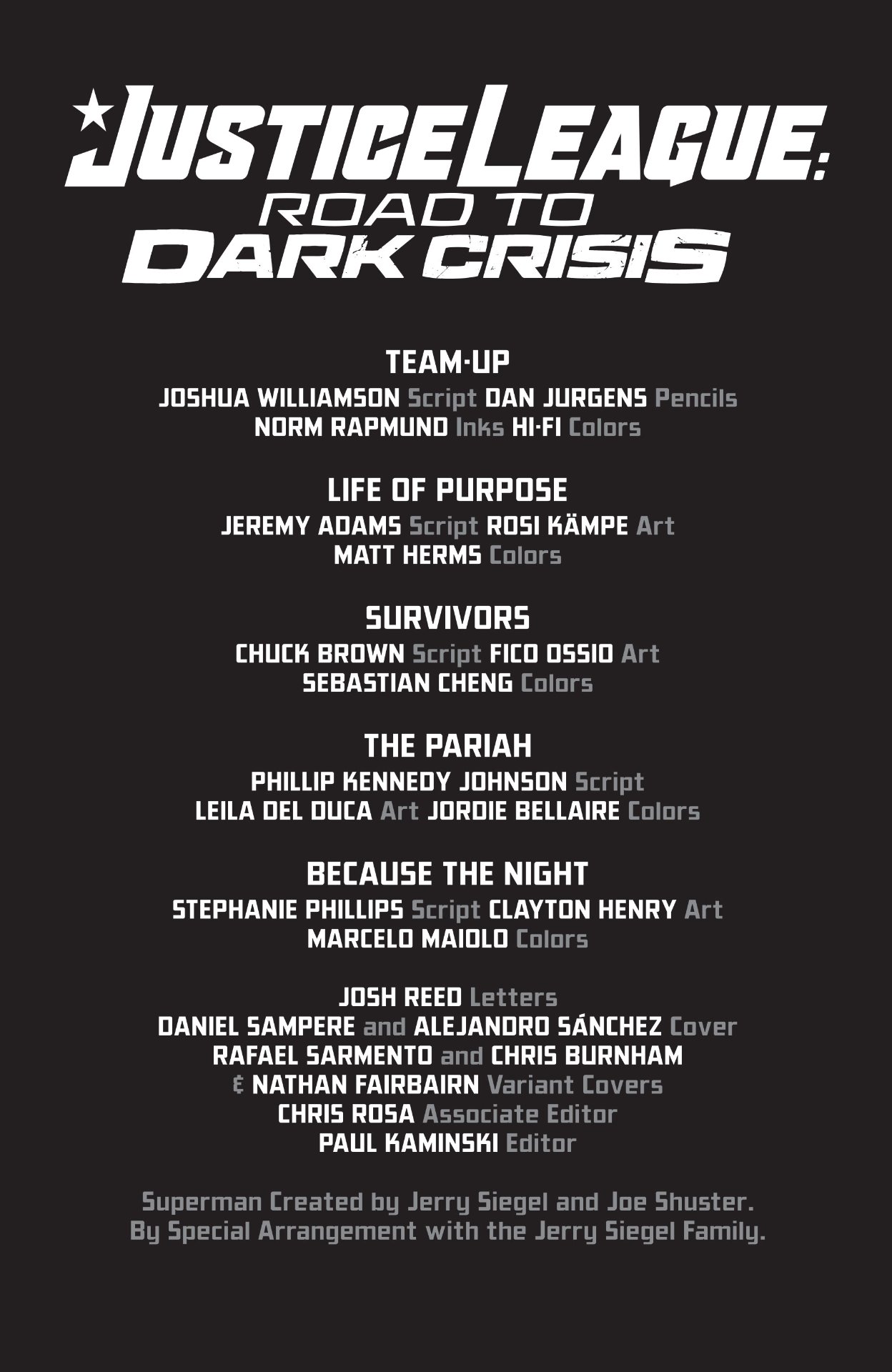 Justice League: Road to Dark Crisis