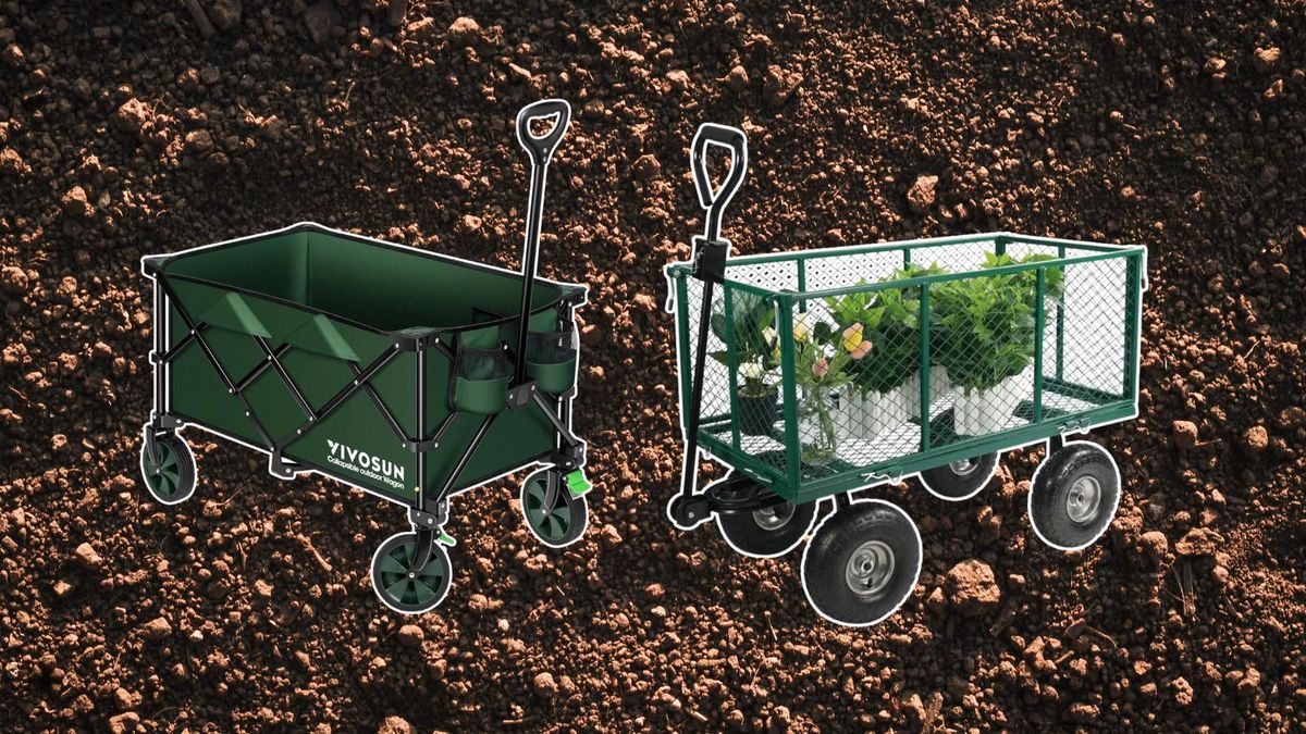 The best gardening carts under $150 | Real Homes