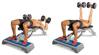 Decline bench press