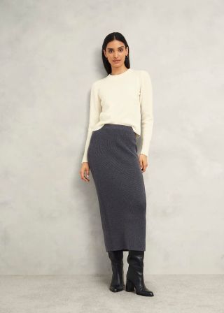 Gaskell Co-Ord Wool Cotton Skirt