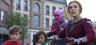 The Maximoff family prepares to fight in 'WandaVision.'