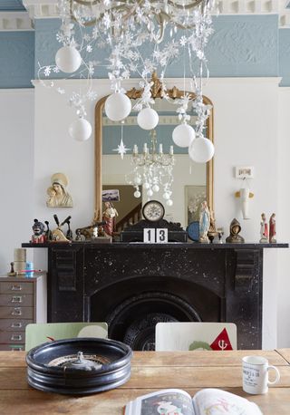 fireplace mirror