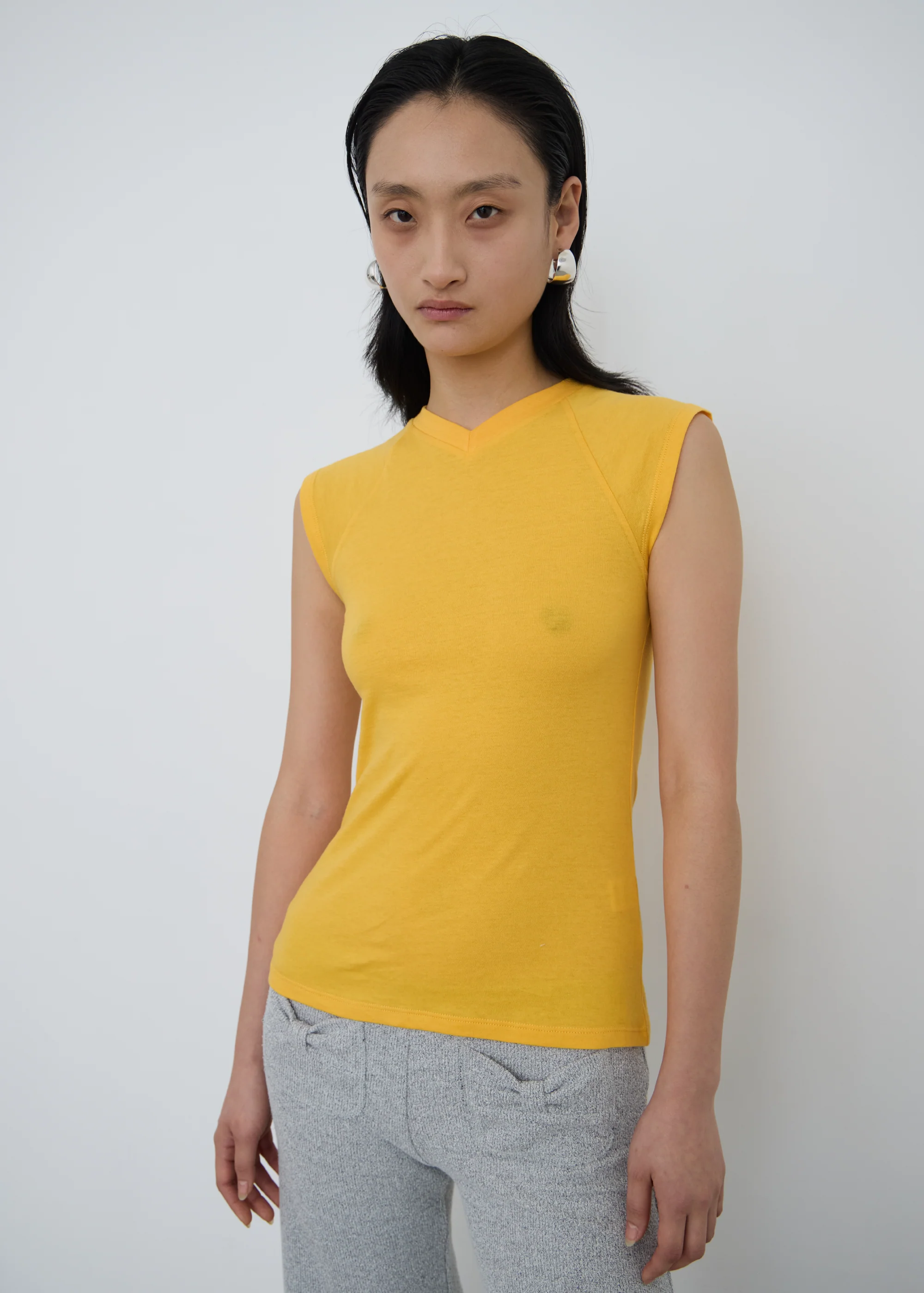 Permanent Vacation Beam V-Neck Tee.