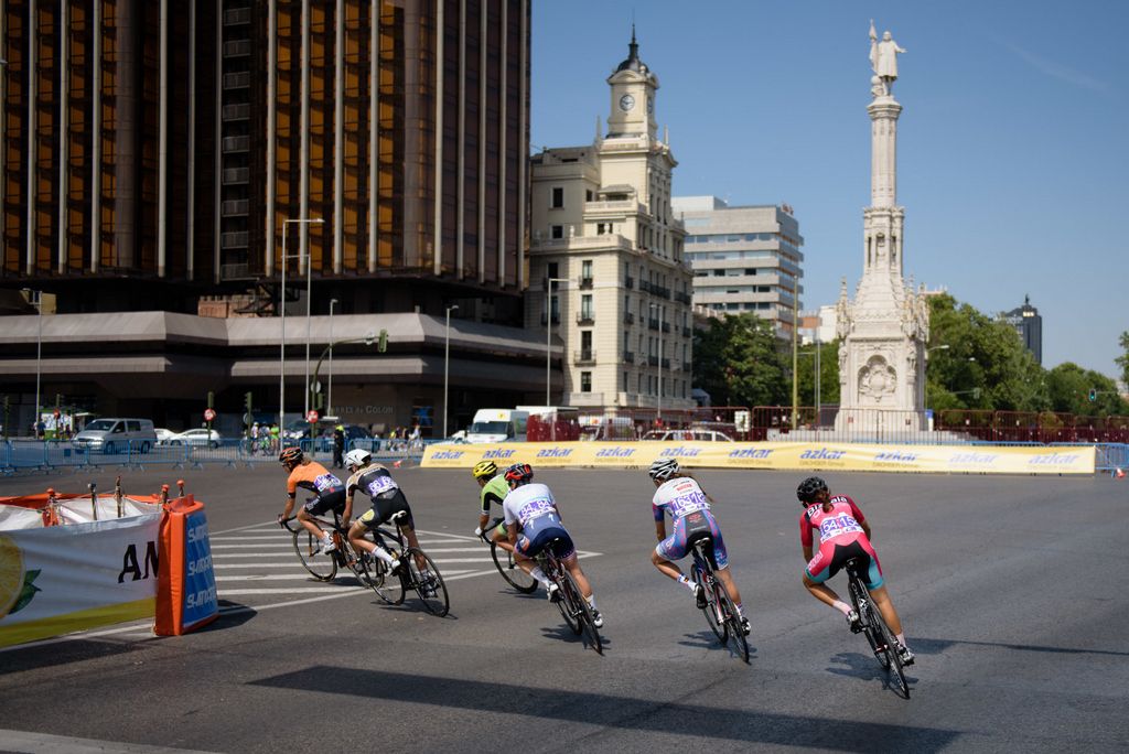 The 2016 edition of La Madrid Challenge by La Vuelta in the early laps