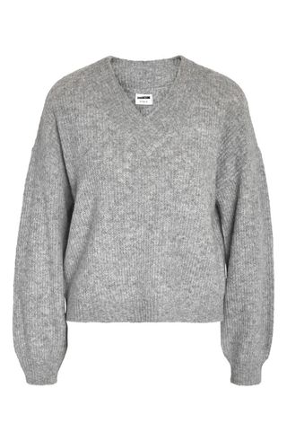 Balance Drop Shoulder V-Neck Sweater