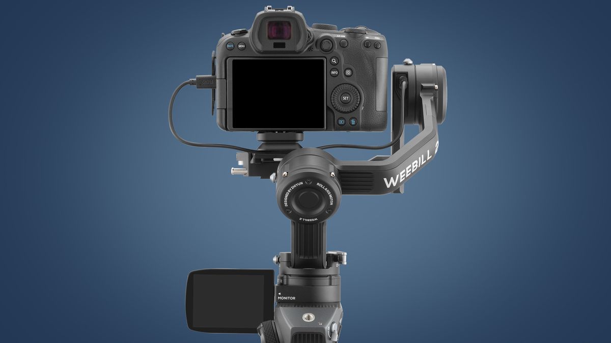 Back of the Zhiyun Weebill 2 camera gimbal