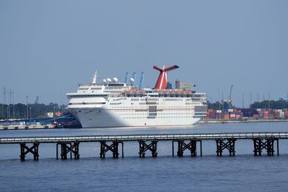 A Carnival Cruise Line ship.