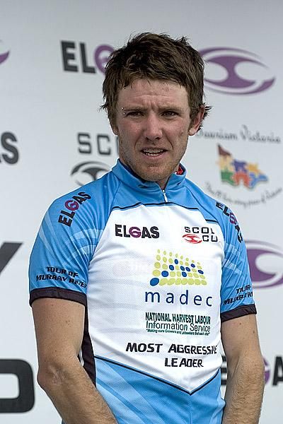 Cameron Peterson (Swan Hill Region Heart of the Murray) was awarded the MADEC Most Aggressive rider's jersey for his strong ride on stage four.