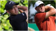 Images of Xander Schauffele and Scottie Scheffler